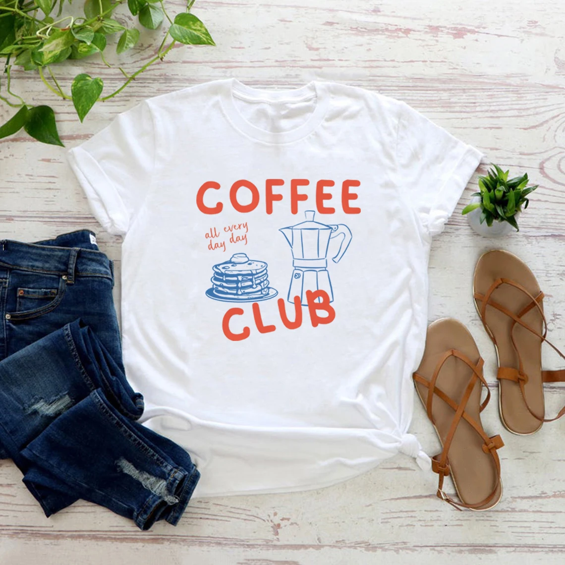 Coffee Club T Shirt Funny Coffee Lover Tshirt Unisex Short Sleeve Graphic T Shirts Retro Streetwear T-Shirt Vintage Aesthetic
Coffee Club T Shirt Funny Coffee Lover Tshirt Unisex Short Sleeve Graphic T Shirts Retro Streetwear T-Shirt Vintage Aesthetic