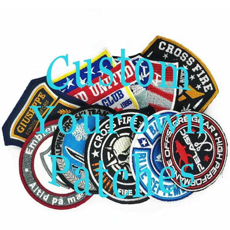 Custom Your Chenille Embroidery Logo Patches Iron Sew On Applique Patch Embroidered for Clothes Motorcycle Backpack Hat
Custom Your Chenille Embroidery Logo Patches Iron Sew On Applique Patch Embroidered for Clothes Motorcycle Backpack Hat
