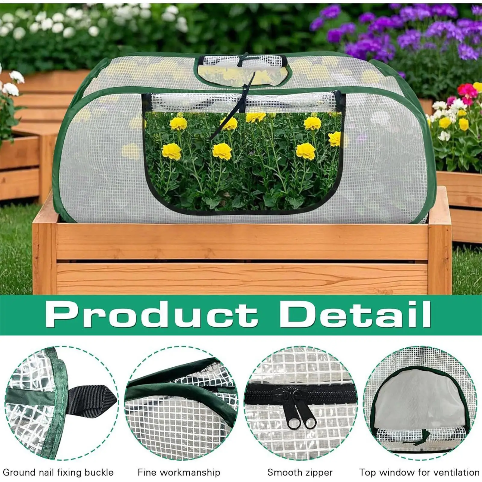 Greenhouses For Outdoors Small Portable Protector 45x 21.6inch Flower Accelerator Tents For Vegetable Seedling Flower Gardening
Greenhouses For Outdoors Small Portable Protector 45x 21.6inch Flower Accelerator Tents For Vegetable Seedling Flower Gardening