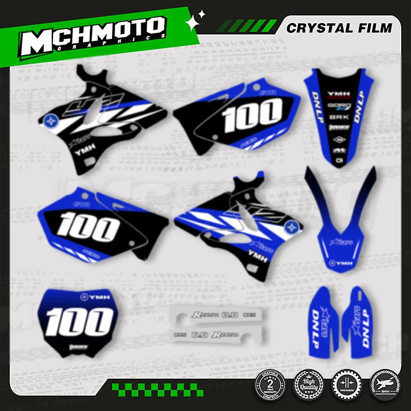 MCHMFG New Style Motorcycle Graphics Decal Stickers Kits For YAMAHA YZ125 250 2002-2014 YZ250 YZ 125 Number Name Custom
MCHMFG New Style Motorcycle Graphics Decal Stickers Kits For YAMAHA YZ125 250 2002-2014 YZ250 YZ 125 Number Name Custom