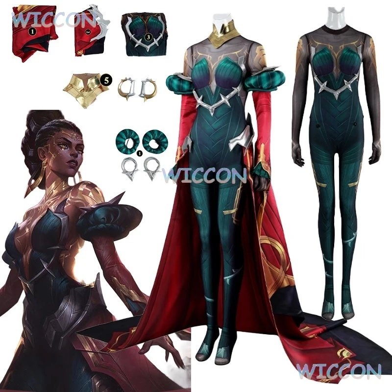 Игра Arcane Season 2, LOL Mel, комбинезон для косплея, серьги, полный комплект, женский костюм, маскировка, карнавальная вечеринка на Хэллоуин, наряды
Игра Arcane Season 2, LOL Mel, комбинезон для косплея, серьги, полный комплект, женский костюм, маскировка, карнавальная вечеринка на Хэллоуин, наряды