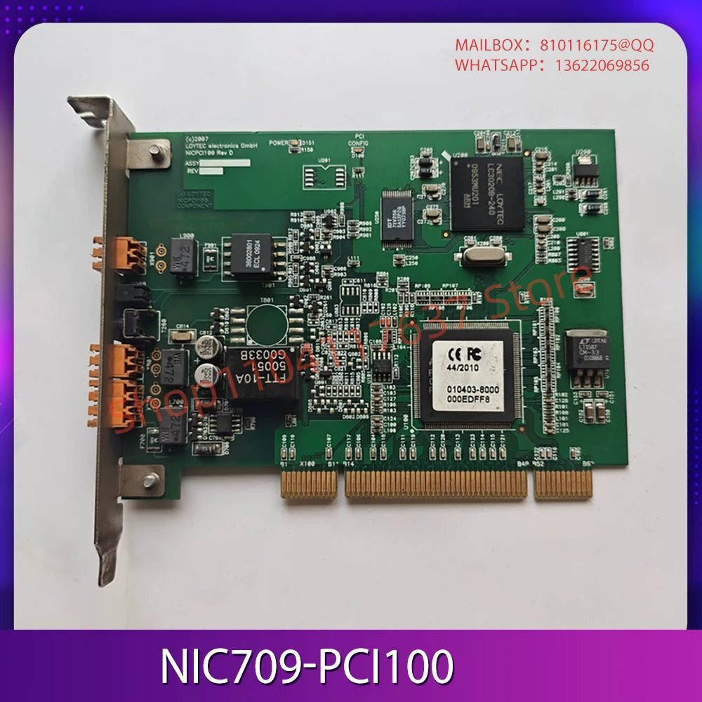 Normal function NIC709-PCI100 PCI-1710HGL REV.B2 01-1 data collecting card
Normal function NIC709-PCI100 PCI-1710HGL REV.B2 01-1 data collecting card