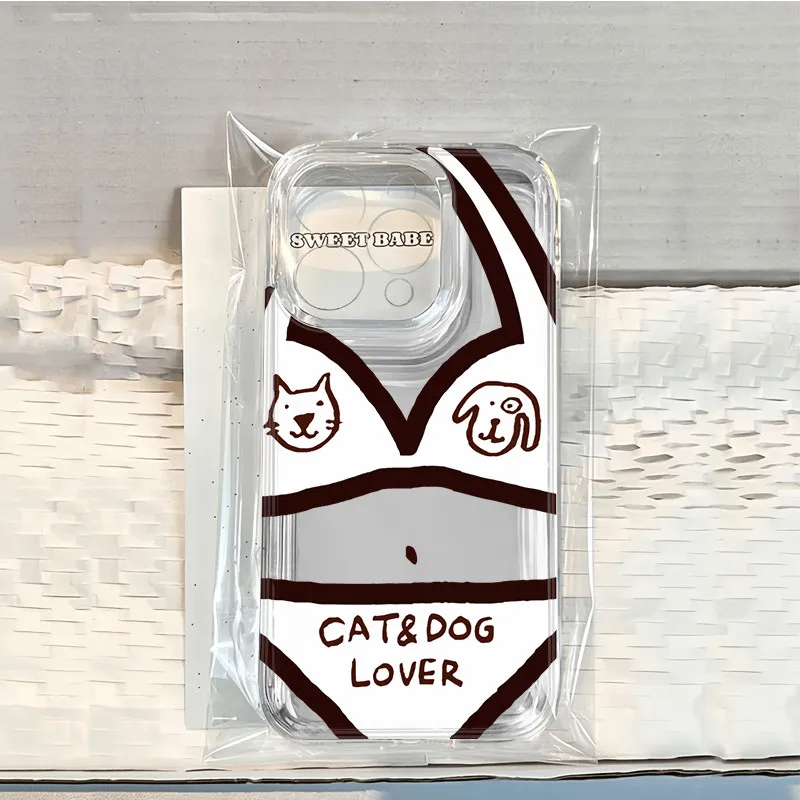 Creative Puppy Bikini Phone Case For iPhone 16 14 Pro Max 12 11 Pro Max 14 15 Plus XS XR X 7 8 Plus 13 Mini Cartoon Soft Cover
Creative Puppy Bikini Phone Case For iPhone 16 14 Pro Max 12 11 Pro Max 14 15 Plus XS XR X 7 8 Plus 13 Mini Cartoon Soft Cover