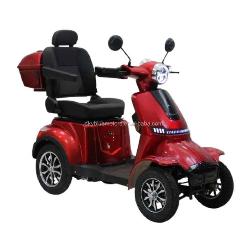 2025 Hot Selling 1000W Off Road Electric Scooter Low Speed 4 Wheel Mobility Scooter 60v Poweul Electrical Motor
2025 Hot Selling 1000W Off Road Electric Scooter Low Speed 4 Wheel Mobility Scooter 60v Poweul Electrical Motor