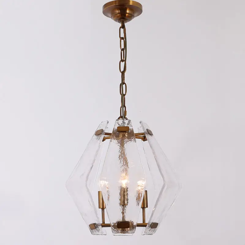 American retro restaurant chandelier Personalized study room, western kitchen, bar counter, all copper glass pendant light
American retro restaurant chandelier Personalized study room, western kitchen, bar counter, all copper glass pendant light