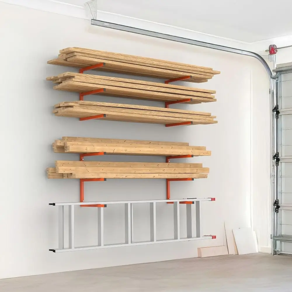 Wood Metal Combined Wall Mounted Storage Shelf Sturdy Metal Frame Space Saving Design Multifunctional Wall Display Rack
Wood Metal Combined Wall Mounted Storage Shelf Sturdy Metal Frame Space Saving Design Multifunctional Wall Display Rack