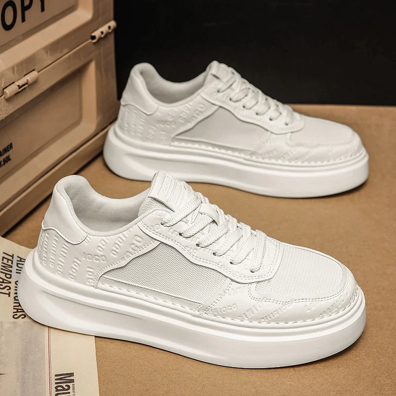 Men's light white casual shoes four seasons new breathable soft-sole outdoor comfort fashion versatile walking sports board shoe
Men's light white casual shoes four seasons new breathable soft-sole outdoor comfort fashion versatile walking sports board shoe