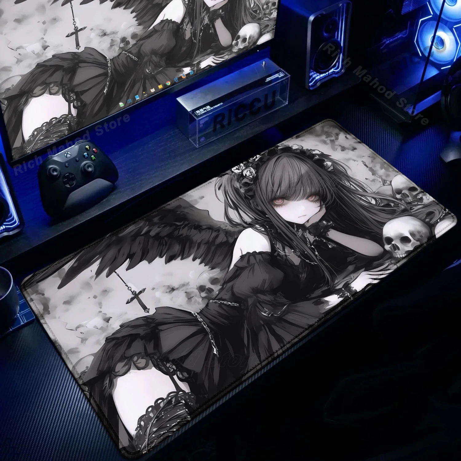 XXL Mouse Pad Dark Angel Anime Girls Desk Mat Office Laptop Extended Deskpad PC Gamer Cabinet Mousepad Keyboard Rug Black Carpet
XXL Mouse Pad Dark Angel Anime Girls Desk Mat Office Laptop Extended Deskpad PC Gamer Cabinet Mousepad Keyboard Rug Black Carpet