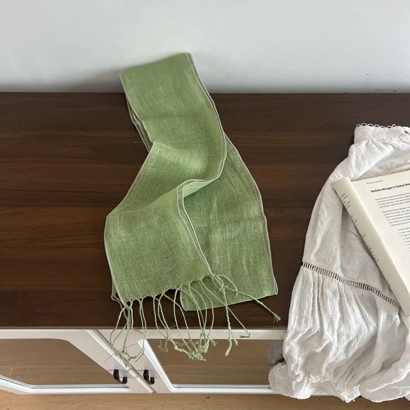 100% linen scarves ladies summer accessory spring beige blue green yellow coffee pink solid linen neck scarf neckerchief
100% linen scarves ladies summer accessory spring beige blue green yellow coffee pink solid linen neck scarf neckerchief