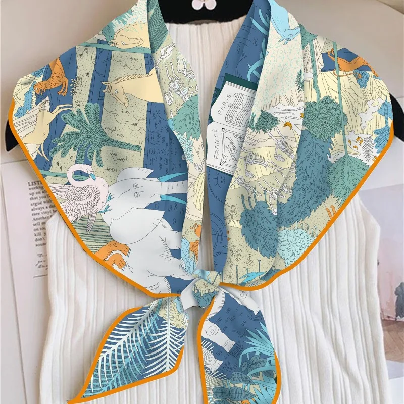 Новый треугольный шарф, женские саржевые шелковые шарфы, роскошная бандана, повязка на голову, хиджаб, платок, шейный платок, шаль, красочный светлый цветок
Новый треугольный шарф, женские саржевые шелковые шарфы, роскошная бандана, повязка на голову, хиджаб, платок, шейный платок, шаль, красочный светлый цветок