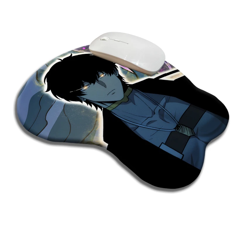 Sung Jin Woo Solo Leveling 3D mouse pad Man Anime Pectoral Muscle Wrist Rest Dark Style Design Playing Games Office Use
Sung Jin Woo Solo Leveling 3D mouse pad Man Anime Pectoral Muscle Wrist Rest Dark Style Design Playing Games Office Use