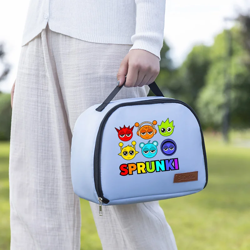 Сумка для обеда Sprunki, изолированные термосумки с героями мультфильмов, сумка для хранения свежести, портативная сумка-холодильник для детей и взрослых, сумка-холодильник для пикника на открытом воздухе
Сумка для обеда Sprunki, изолированные термосумки с героями мультфильмов, сумка для хранения свежести, портативная сумка-холодильник для детей и взрослых, сумка-холодильник для пикника на открытом воздухе