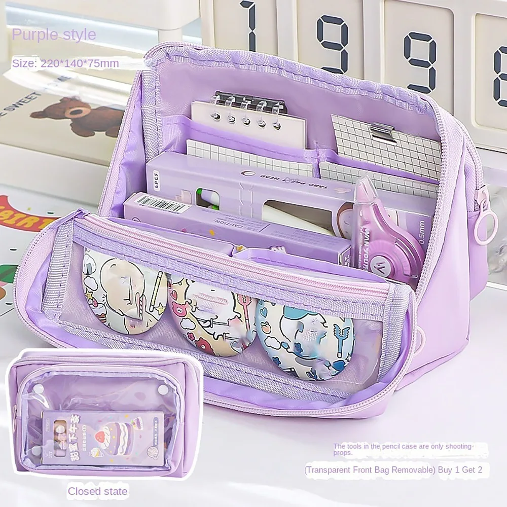 New Nine Layer Pen Bag Detachable Multi-functional Pencil Case Large Capacity Durable Pencil Bag For Office School Supplies
New Nine Layer Pen Bag Detachable Multi-functional Pencil Case Large Capacity Durable Pencil Bag For Office School Supplies