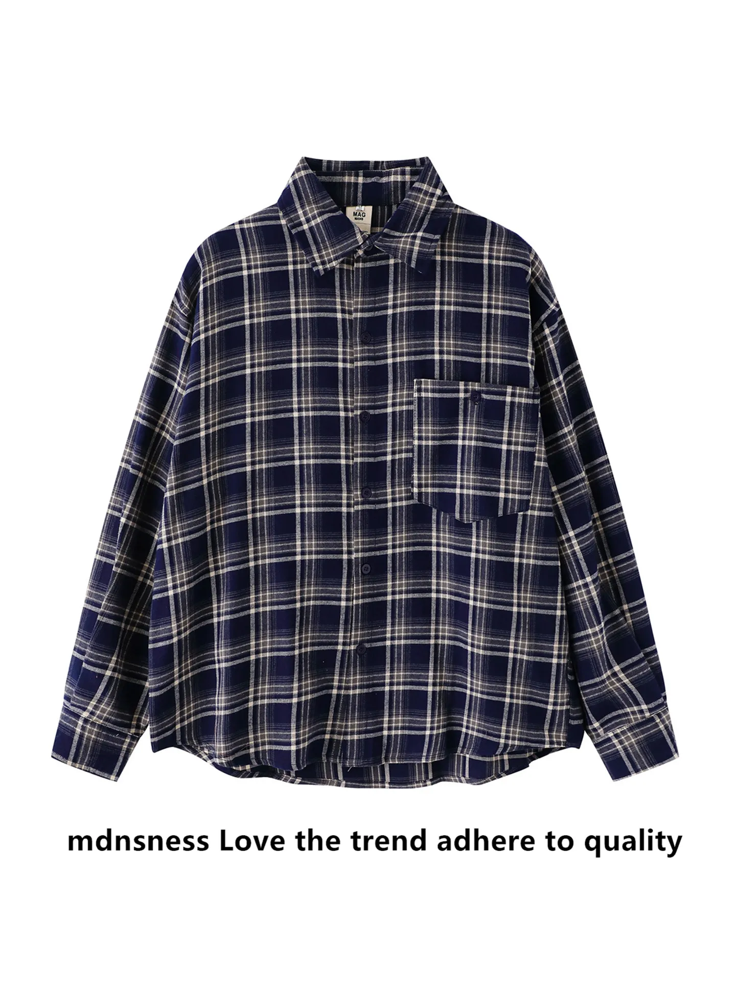 Trendy Plaid Long Sve Loose Fit Collared Men's irt American Retro Sle Spring Autumn Outerwear Breathable Cotton Youth ...
Trendy Plaid Long Sve Loose Fit Collared Men's irt American Retro Sle Spring Autumn Outerwear Breathable Cotton Youth ...