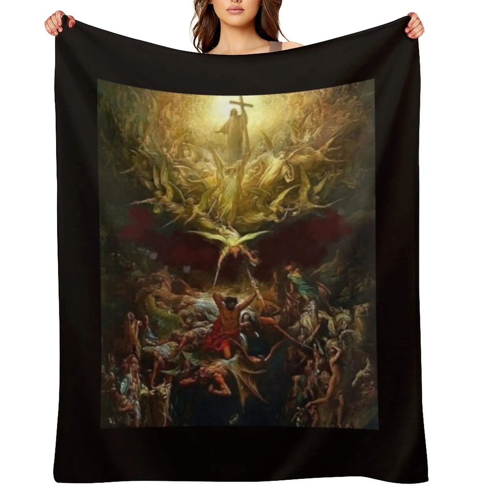 Heaven and Hades Angels and Demons Throw Blanket sofa bed Vintage heavy to sleep valentine gift ideas Blankets
Heaven and Hades Angels and Demons Throw Blanket sofa bed Vintage heavy to sleep valentine gift ideas Blankets