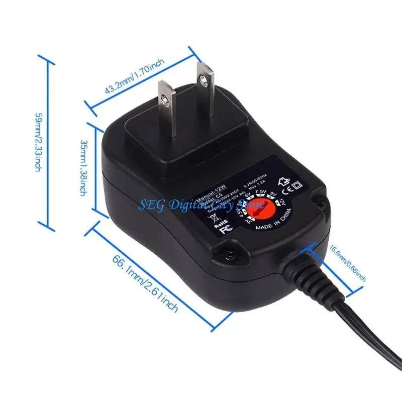 U75B Adjustable Clip Power Adapter for LED Light Decorations Thermostat Fan
U75B Adjustable Clip Power Adapter for LED Light Decorations Thermostat Fan