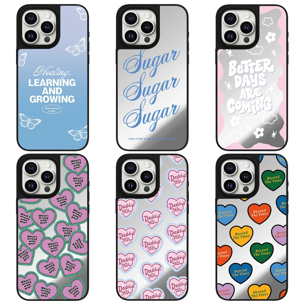 Colorful Hearts Mirror Surface IPhone 12 13 14 15 16 Pro Max Case - Protective IPhone Case with MagSafe
Colorful Hearts Mirror Surface IPhone 12 13 14 15 16 Pro Max Case - Protective IPhone Case with MagSafe