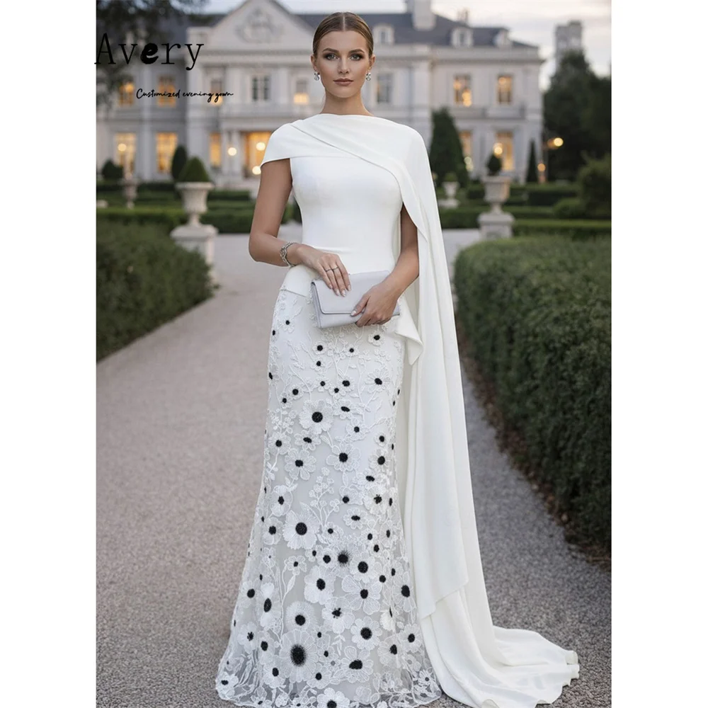 Avery Custom White A-line Flower Sleeveless Evening Dresses Woman Elegant Dress Luxury Wedding Guest Luxurious Party Dresses
Avery Custom White A-line Flower Sleeveless Evening Dresses Woman Elegant Dress Luxury Wedding Guest Luxurious Party Dresses