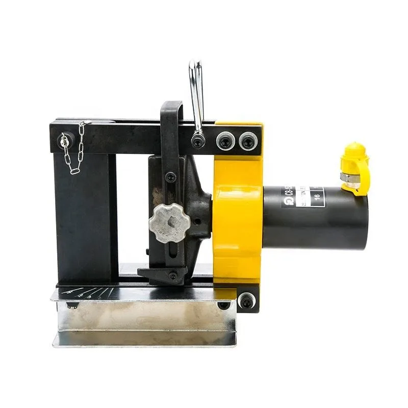 Industrial Split Type Hydraulic Bus Bar Bender 16T Output Capacity For Copper Aluminum Flat Bar 90° Bending With Angle Indicator
Industrial Split Type Hydraulic Bus Bar Bender 16T Output Capacity For Copper Aluminum Flat Bar 90° Bending With Angle Indicator