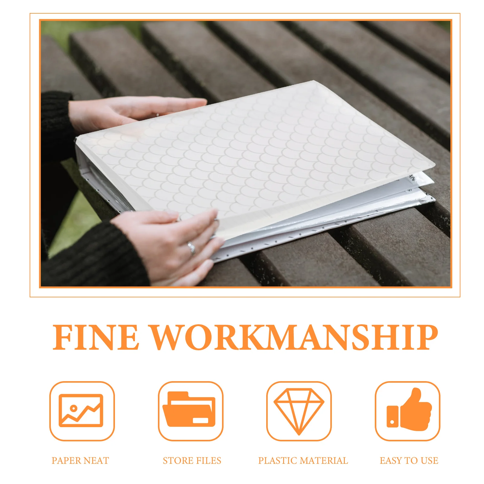 Document Holder Folder Storage Book File Organizer Diamond Binder Plastic Transparent Folders for Documents Office
Document Holder Folder Storage Book File Organizer Diamond Binder Plastic Transparent Folders for Documents Office