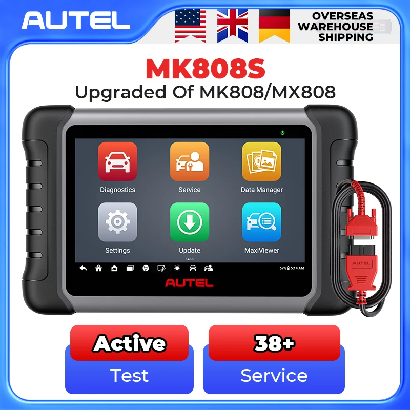 Автомобильный диагностический сканер Autel MK808S Pro, активный тестовый ключ, кодирование FCA Autoauth Android 11, обновленный MK808
Автомобильный диагностический сканер Autel MK808S Pro, активный тестовый ключ, кодирование FCA Autoauth Android 11, обновленный MK808
