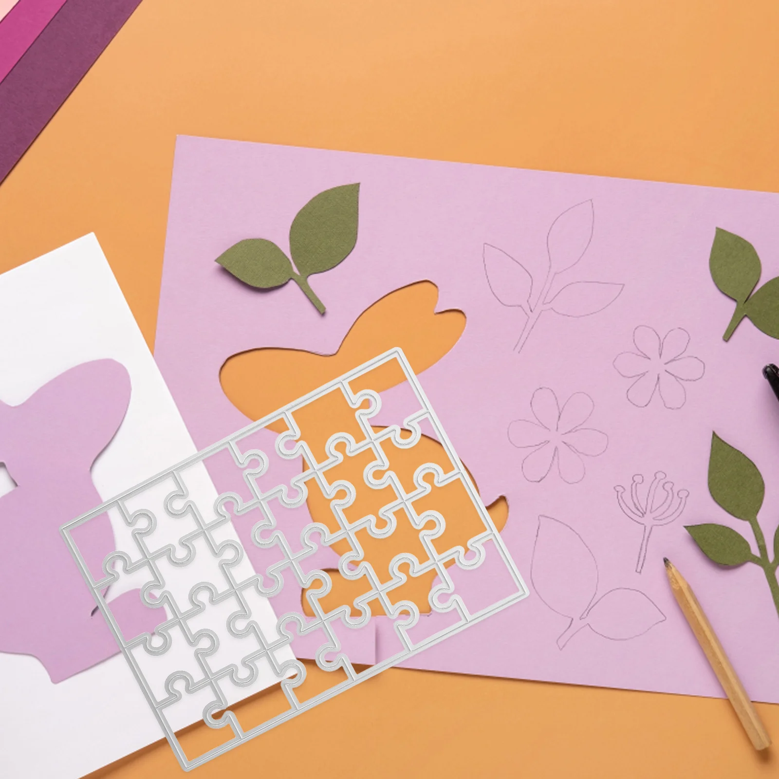 Puzzle Rectangle Metal Cutting Dies Carbon Steel for Scrapbooking DIY Card Making Paper Albums Embossing Metal Cutting Dies
Puzzle Rectangle Metal Cutting Dies Carbon Steel for Scrapbooking DIY Card Making Paper Albums Embossing Metal Cutting Dies