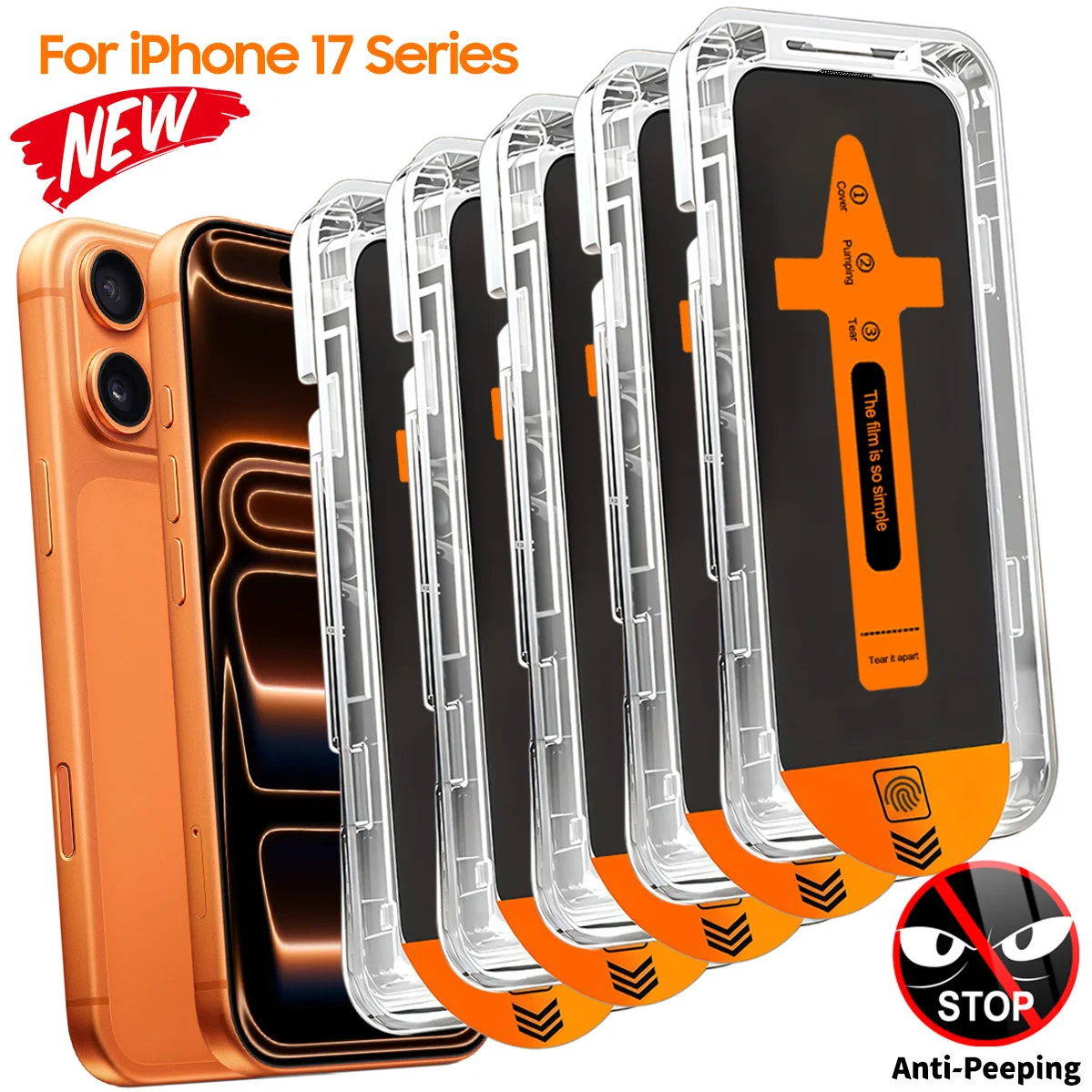 For iPhone 17 Pro Max Privacy Screen Protector iPhone 16 Pro Max 16e 17 11 14 13 12 15 Plus Air X XS XR Anti-Spy Tempered Glass
For iPhone 17 Pro Max Privacy Screen Protector iPhone 16 Pro Max 16e 17 11 14 13 12 15 Plus Air X XS XR Anti-Spy Tempered Glass