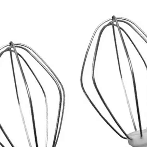 2Pcs Stainless Steel Wire Whips Compatible For Bosch Mixers For Cream Eggs Baking Dessert Kitchen Attachment Replacement
2Pcs Stainless Steel Wire Whips Compatible For Bosch Mixers For Cream Eggs Baking Dessert Kitchen Attachment Replacement