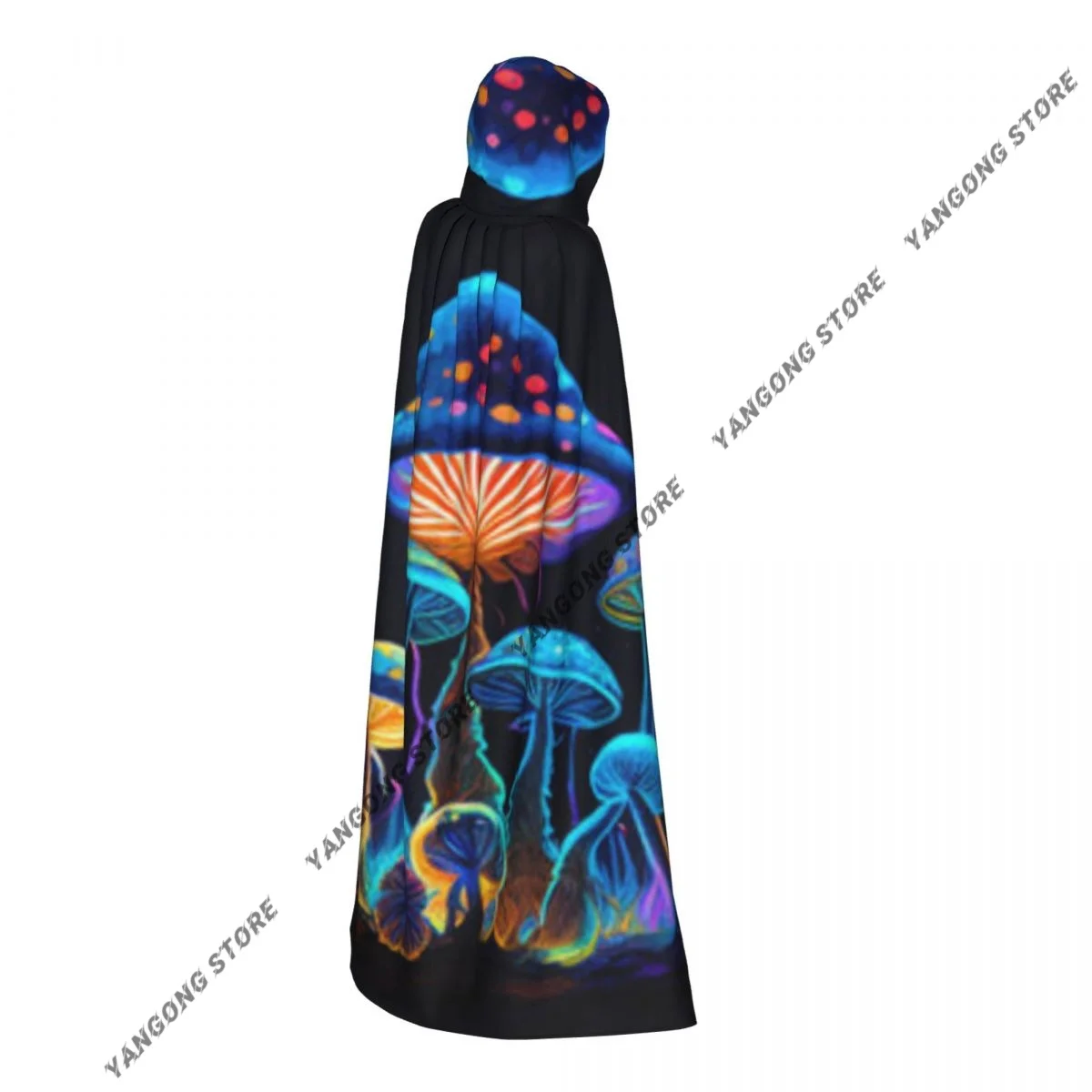 Magical Psychedelic Mushrooms Hooded Cloak Coat Halloween Cosplay Costume Vampire Devil Wizard Cape Gown Party
Magical Psychedelic Mushrooms Hooded Cloak Coat Halloween Cosplay Costume Vampire Devil Wizard Cape Gown Party