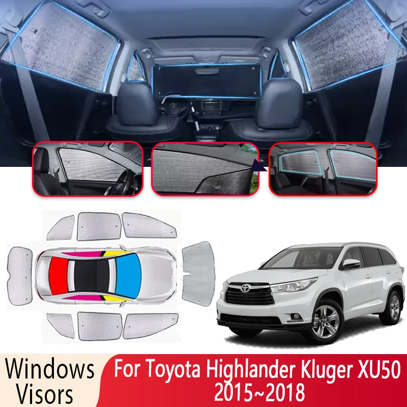 Солнцезащитный козырек для Toyota Highlander Kluger XU50 2015 ~ 2018 2016, солнцезащитный козырек для лобового стекла, теплоизоляция, автозапчасти, солнцезащитный козырек
Солнцезащитный козырек для Toyota Highlander Kluger XU50 2015 ~ 2018 2016, солнцезащитный козырек для лобового стекла, теплоизоляция, автозапчасти, солнцезащитный козырек