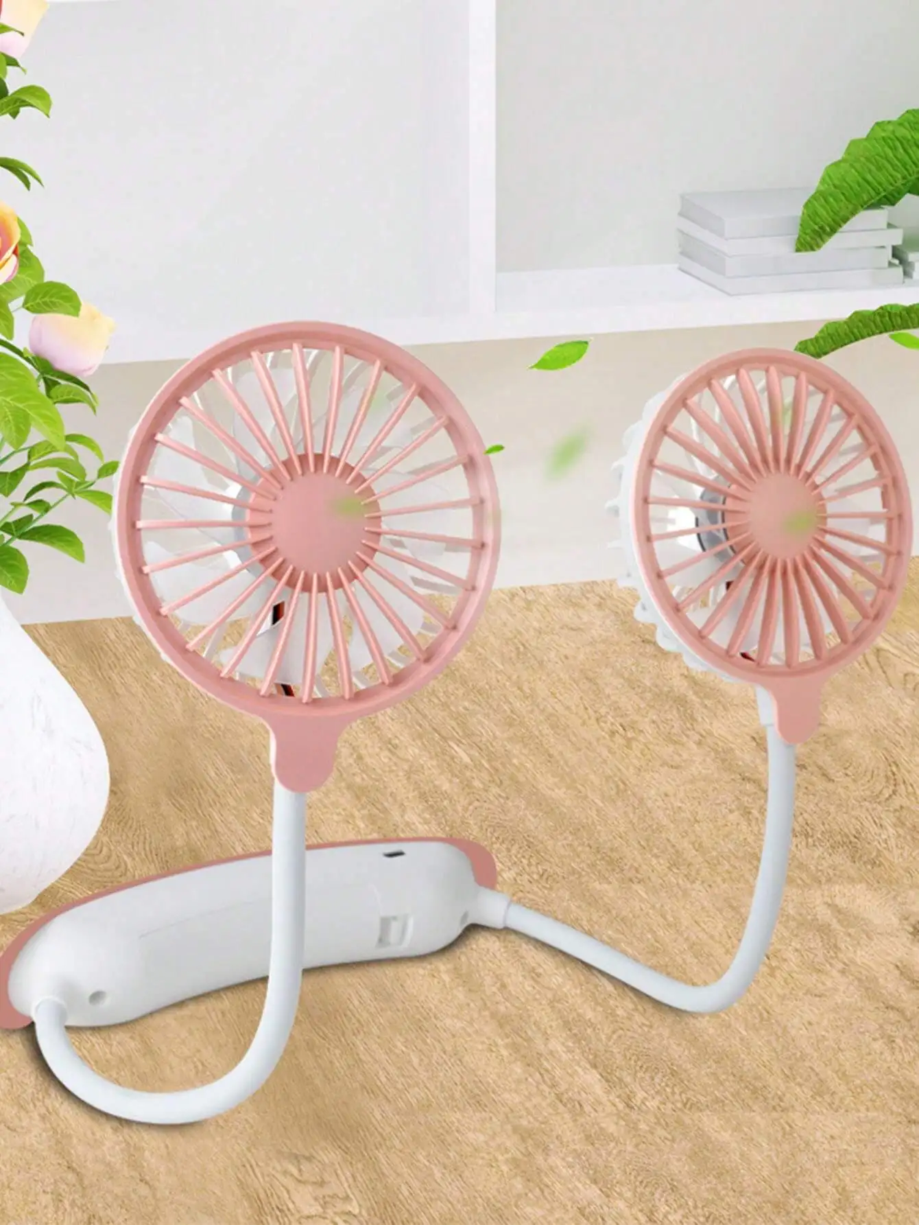 Portable USB Neck Hanging Mini Fan, Foldable Desktop Personal Fan With Rechargeable Battery
Portable USB Neck Hanging Mini Fan, Foldable Desktop Personal Fan With Rechargeable Battery