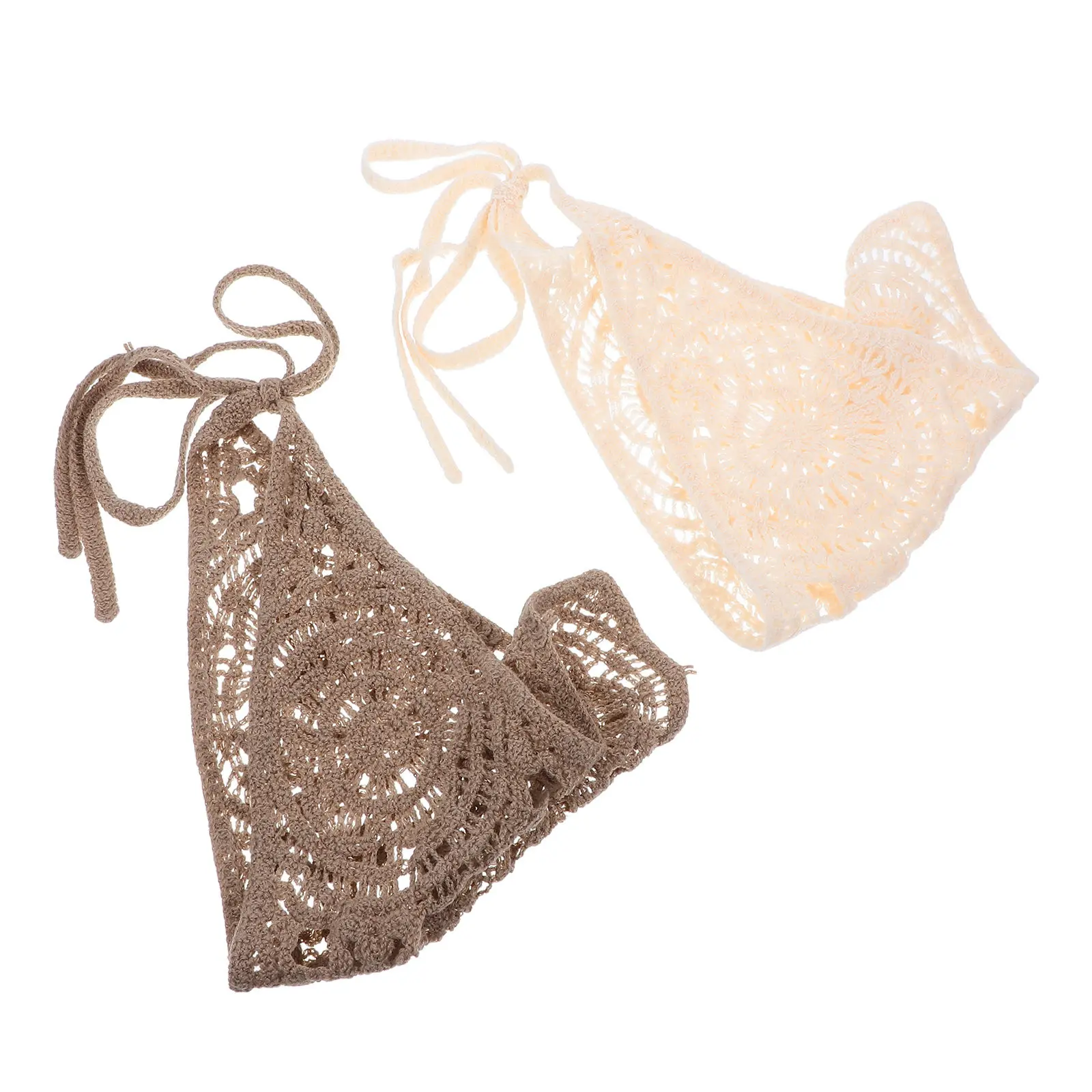 2 шт. треугольные вязаные крючком банданы-повязки для волос для женщин, модные принтованные повязки на голову, стильные повседневные аксессуары для образа
2 шт. треугольные вязаные крючком банданы-повязки для волос для женщин, модные принтованные повязки на голову, стильные повседневные аксессуары для образа