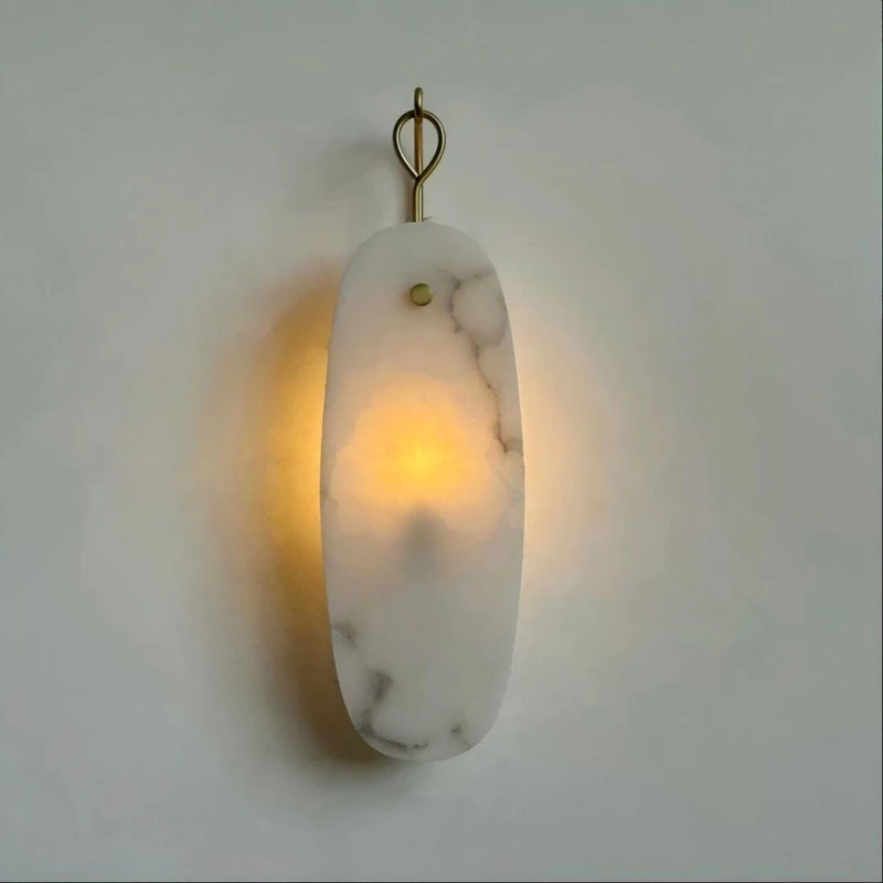 French Luxury Natural Alabaster Wall Lamp for High-End Hotel & Villa Background Wall, Hallway, Entryway & Bedroom Bedside
French Luxury Natural Alabaster Wall Lamp for High-End Hotel & Villa Background Wall, Hallway, Entryway & Bedroom Bedside