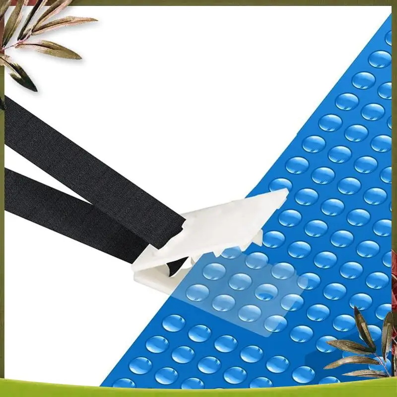 Reliable-Pool Solar Cover Reel Attachment Straps Kit Black & White Solar Blanket Straps For In Ground Swimming Pool
Reliable-Pool Solar Cover Reel Attachment Straps Kit Black & White Solar Blanket Straps For In Ground Swimming Pool