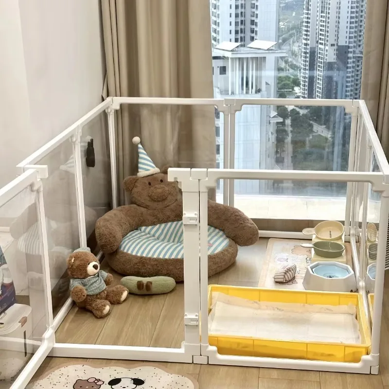 High Quality Adjustable Clear Acrylic Plastic Dog Playpen Indoor Transparent Pet Fence for Dog
High Quality Adjustable Clear Acrylic Plastic Dog Playpen Indoor Transparent Pet Fence for Dog