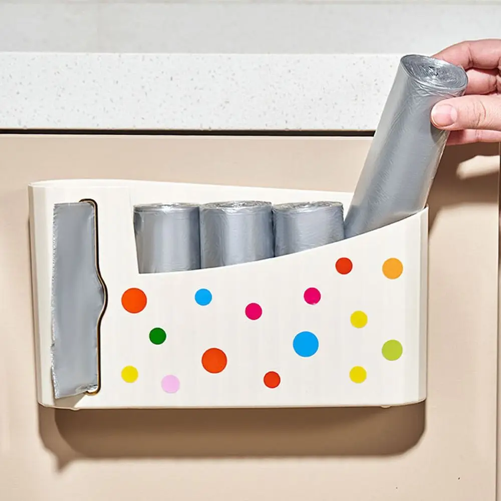 Wall Mounted Trash Bag Holder Household Hanging Grocery Bag Storage Rack Plastic Large Capacity Garbage Bag Dispenser
Wall Mounted Trash Bag Holder Household Hanging Grocery Bag Storage Rack Plastic Large Capacity Garbage Bag Dispenser