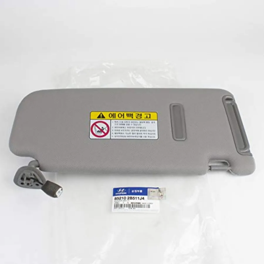 Genuine OEM Sun Visor 2006-09 Santa Fe Driver Side 85210-2B511J4
Genuine OEM Sun Visor 2006-09 Santa Fe Driver Side 85210-2B511J4
