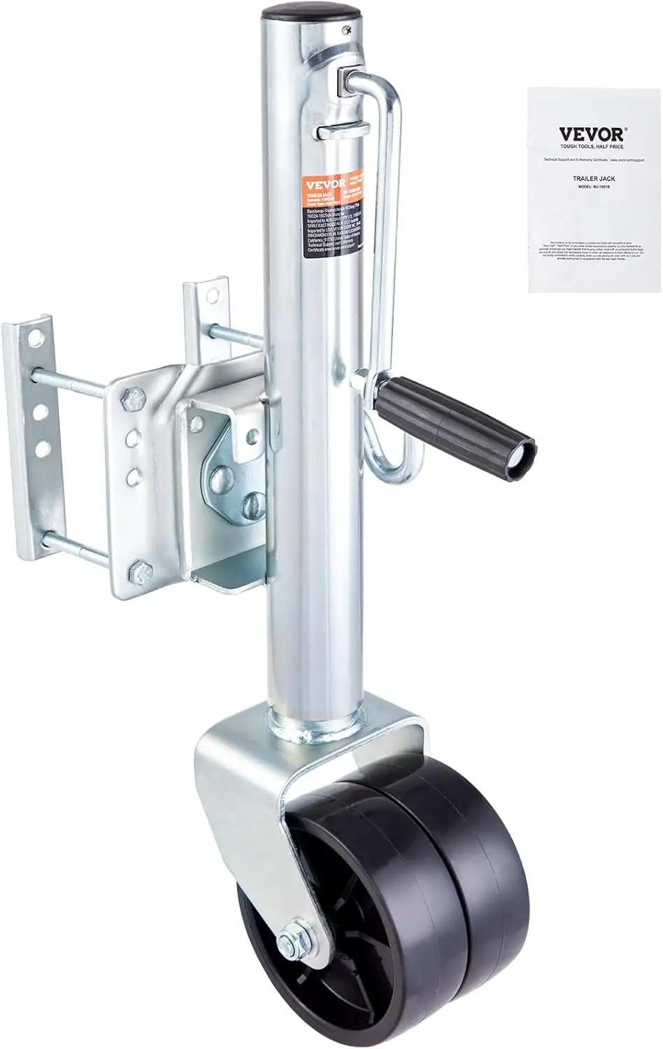 Trailer Jack, Boat Trailer Jack 35.3 in, Bolt-on Trailer Tongue Jack Weight Capacity 1500 lb, with PP Wheels and Handle
Trailer Jack, Boat Trailer Jack 35.3 in, Bolt-on Trailer Tongue Jack Weight Capacity 1500 lb, with PP Wheels and Handle