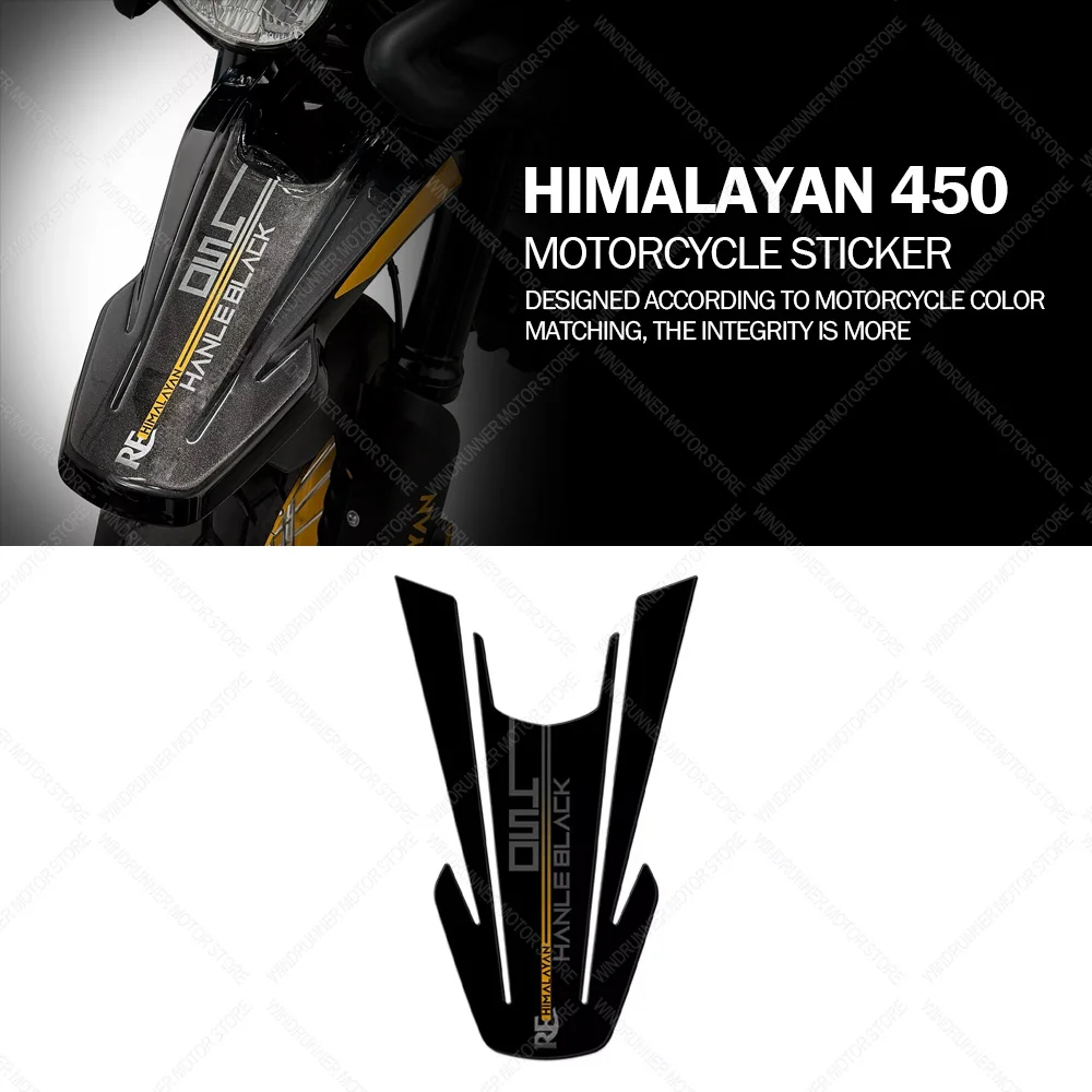 For Himalayan 450 Hanle Black Motorcycle Accessories Mudguard Protection Sticker 3D Epoxy Resin Sticker
For Himalayan 450 Hanle Black Motorcycle Accessories Mudguard Protection Sticker 3D Epoxy Resin Sticker