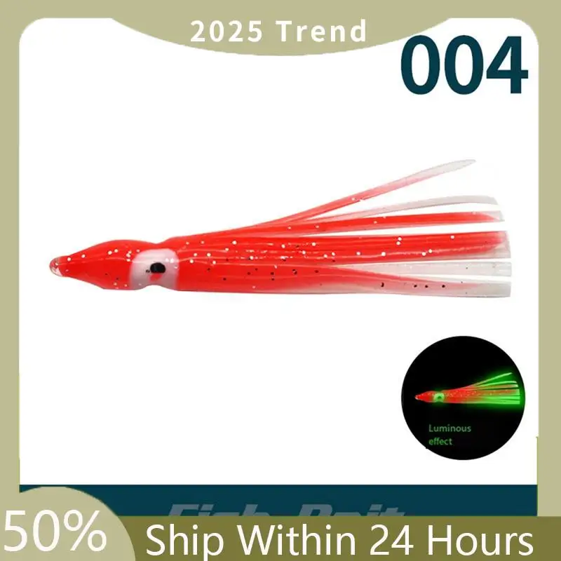 A35F New Soft Octopus Bait 100Mm Octopus Bait Squid Skirt Fishing Tackle Trolling Bait PVC Luminous Skirt Fishing Bait
A35F New Soft Octopus Bait 100Mm Octopus Bait Squid Skirt Fishing Tackle Trolling Bait PVC Luminous Skirt Fishing Bait
