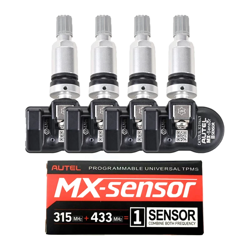Genuine TPMS Tire Pressure Sensor Programming Tool Universal MX-Sensor Program 2in1 315/433MHz For AUTEL 508TS 601TS 808TS 906TS
Genuine TPMS Tire Pressure Sensor Programming Tool Universal MX-Sensor Program 2in1 315/433MHz For AUTEL 508TS 601TS 808TS 906TS