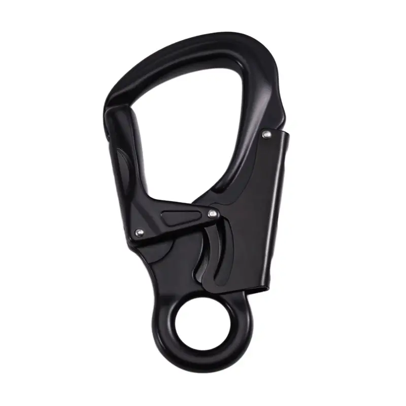 Snap Auto Locking Carabiner D-Shaped Black 35KN For Rock For Climbing, Rappelling, For Climbing Snap Locking Carabiner
Snap Auto Locking Carabiner D-Shaped Black 35KN For Rock For Climbing, Rappelling, For Climbing Snap Locking Carabiner