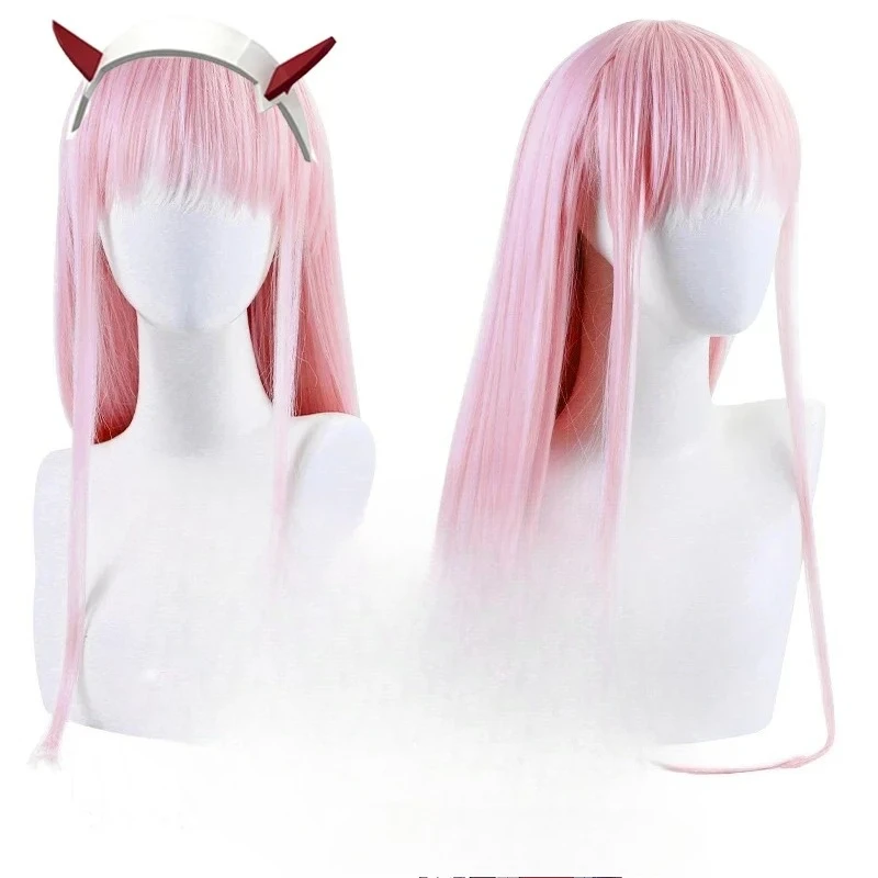 Without Headwear Role Play Pink Color Cos Perucas Wig Anime DARLING in the FRANXX 02 Cosplay Wig Zero Two Wigs
Without Headwear Role Play Pink Color Cos Perucas Wig Anime DARLING in the FRANXX 02 Cosplay Wig Zero Two Wigs