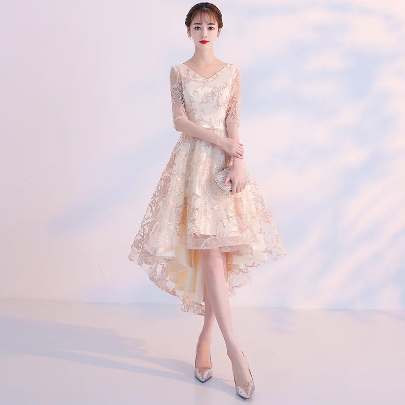 Temperament Banquet Evening Dress for Women 2026 New Style Elegant, Simple and Generous Celebrity Performance Host Dress
Temperament Banquet Evening Dress for Women 2026 New Style Elegant, Simple and Generous Celebrity Performance Host Dress