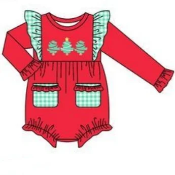 Girl Christmas Smocked Outfit Red Xmas Tree Print Kids Romper Set Sibling Matching Holiday Clothes Infant Toddler Festive Costum
Girl Christmas Smocked Outfit Red Xmas Tree Print Kids Romper Set Sibling Matching Holiday Clothes Infant Toddler Festive Costum