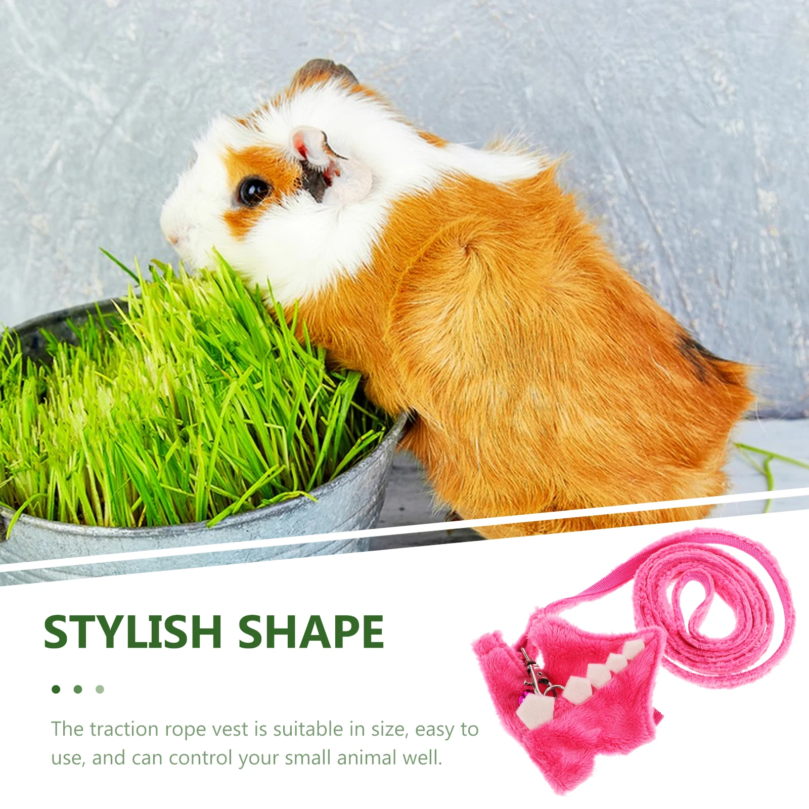 Pet Harness Leash Adjustable Short Non Woven Ferret Hamster Rabbit Supplies Lightweight Durable Cartoon Small Pets
Pet Harness Leash Adjustable Short Non Woven Ferret Hamster Rabbit Supplies Lightweight Durable Cartoon Small Pets