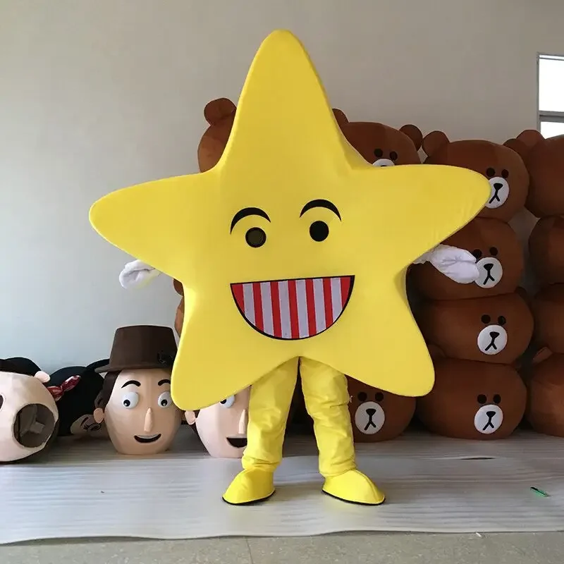 Yellow Star Mascot Costume For Adults Christmas Halloween Cartoon Outfit Fancy Dress Suit
Yellow Star Mascot Costume For Adults Christmas Halloween Cartoon Outfit Fancy Dress Suit
