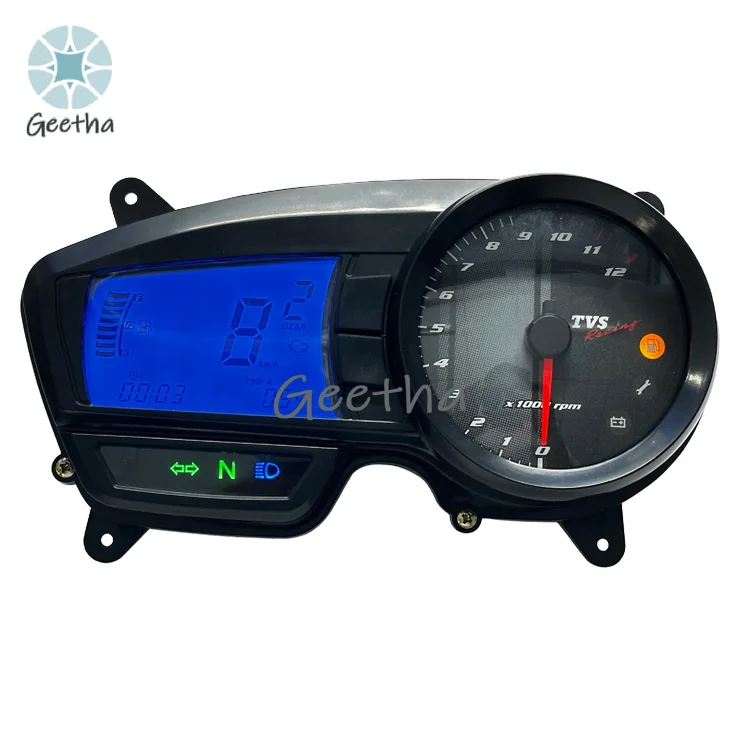 Tvs LCD Screen Wholesale Digital Dashboard Speedometer Odometer Tachometer TVS Apache RTR 160 180 Motorbikes Condition Plastic
Tvs LCD Screen Wholesale Digital Dashboard Speedometer Odometer Tachometer TVS Apache RTR 160 180 Motorbikes Condition Plastic