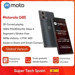 New Moto Motorola G85 Smartphone 6,67" 3D Curved Display 120Hz 8GB 128GB 50Mp Camera New Moto Motorola G85 Smartphone 6,67" 3D Curved Display 120Hz 8GB 128GB 50Mp Camera