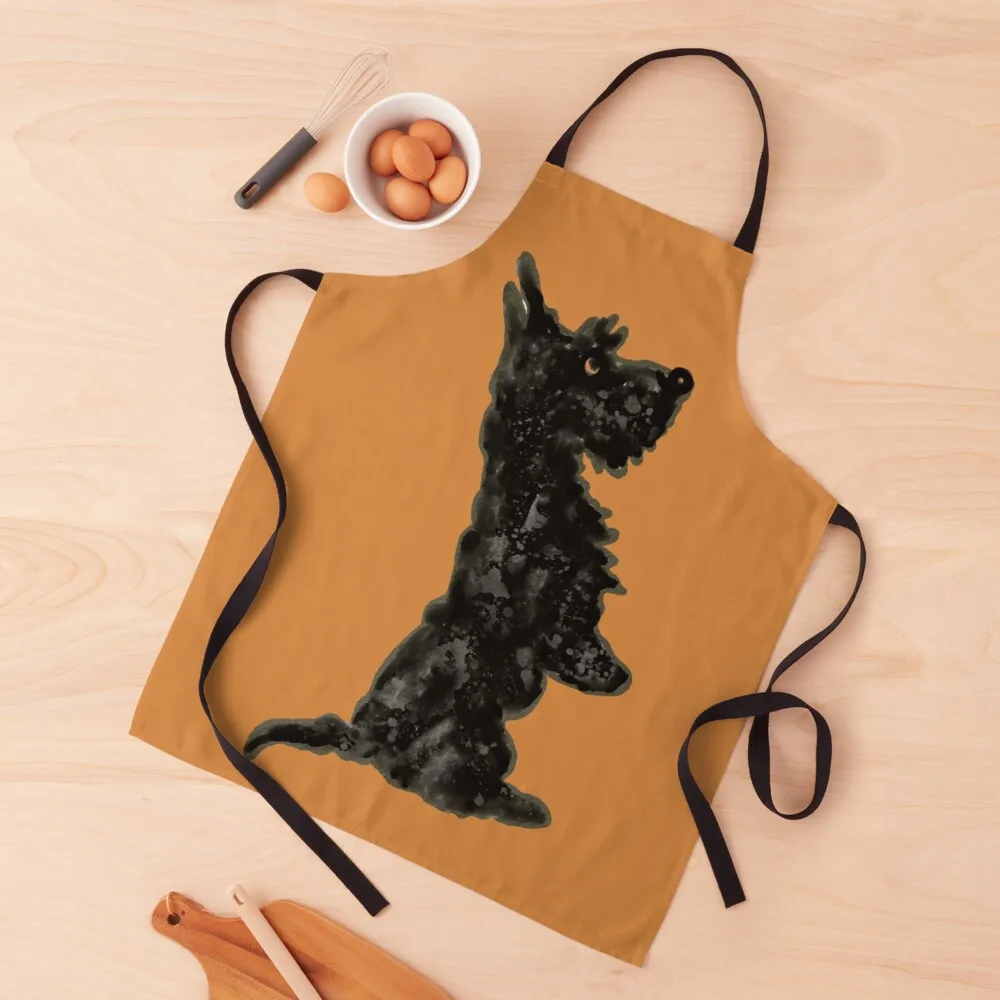 Black Scottish Terrier dog, Hand-painted Scottie, Watercolour Scottie dog, Scottie dog lovers, Scottish Terrier gifts, Sco Apron
Black Scottish Terrier dog, Hand-painted Scottie, Watercolour Scottie dog, Scottie dog lovers, Scottish Terrier gifts, Sco Apron